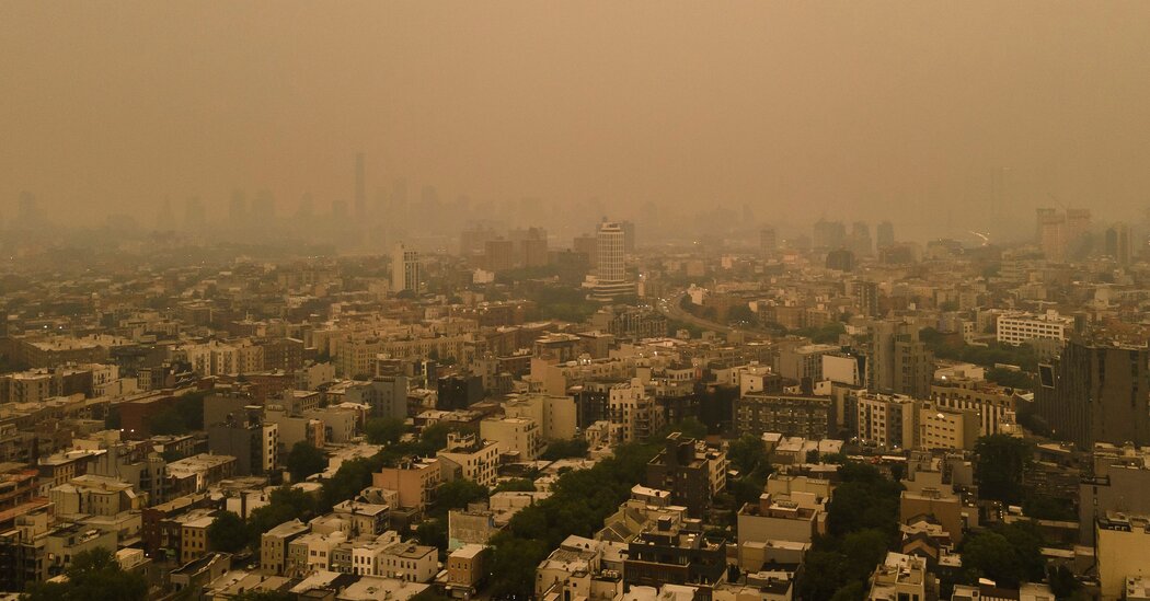 The Future is Clear as Canadian Wildfires Pollute New York’s Sky